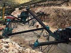 Constmach 250-350 Tph Stationary Stone Crushing Plant